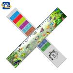 Straight 3D Lenticular Ruler For Promotional Gift Stationery Custom Shape for sale