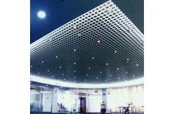 China Concealed Grid Metal Ceiling Tiles 200x200mm Square Or Bevelled Edge supplier