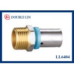 Male Straight Union 1 Inch Brass Press Fittings for sale