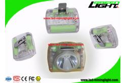 China Wireless Miners Cap Lamp All In One Structure With USB Charger / Oled Screen supplier
