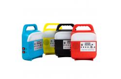 China ROHS Small Solar Lighting System For Home Camping Lamp With FM Radio supplier