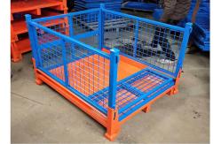 China Foldable Brick Pallet Lifting Cage Stillages And Cages For Transportation supplier