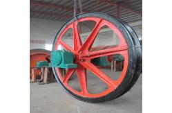 China Heavy Duty Hoisting Head Sheave And Wire Rope Sheaves Casting supplier