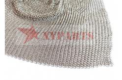 China Electroplating Metal Ring Mesh Space Division in Easy Installation supplier