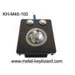 China Rugged Industrial Pointing Device Panel Mount 38mm Metal Trackball No Noise for sale