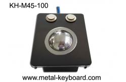 China Rugged Industrial Pointing Device Panel Mount 38mm Metal Trackball No Noise supplier