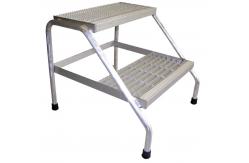 China 2 Or 3 Tread Aluminum Step Stands Material Handling Equipment Fabrication supplier