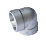 SS 304 Socket Weld Pipe Fitting / 90 Degree Socket Elbow For Construction