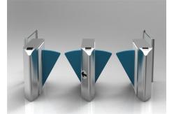 China Pedestrian Optical Speed Gates Turnstile Barrier Gate For Airport Checkpoint supplier