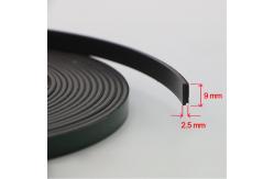 China Dustproof Wardrobe Door Seal Strip Self Adhesive Magnetic Material supplier