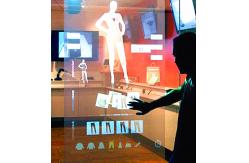 China Lightweight Transparent OLED Display With Aluminium Alloy Frame High Strength supplier