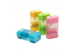 China Manual Eraser School Pencil Sharpener Single Hole supplier