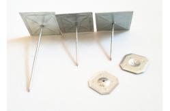China Galvanized Self Adhesive Insulation Pins Use for Air Conditioner supplier
