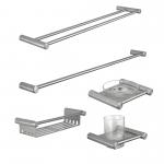 Sanitary Home Hotel Toilet Bathroom Hardware Sets Washroom Fittings OEM for sale