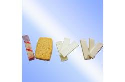 China Yellow Compressed Sponge Die Cutting Consumables For Printer 13cm x 7cm supplier
