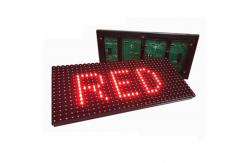 China P10 1r Red Tupe Outdoor Single Color Led Module Advertising Led Display Screen supplier