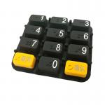 Custom Radium Carved Transparent Silicone Rubber Buttons for sale
