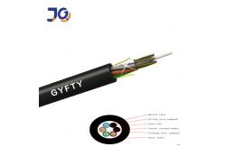 China GYFTY 24 FO Unarmoured Underground Cable G652D 12 24 48 Fibers Fiber Optic Cable supplier