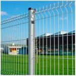 4mm 3d Curved Fence , Outdoor Q195 Welded Wire Mesh Fencing Pvc Coated for sale