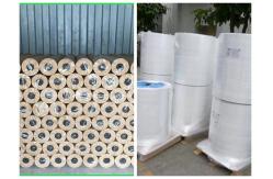 China Waterproof Printable PE Coated Paper For Bedding Label Fiber Pulp supplier