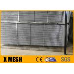 RAL 9005 Rigid Mesh Fencing Dupont Powder Coated 25 Years Life for sale