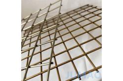 China Customized Shapes Environmental Friendly Architectural Mesh In Rolls Or Sheets supplier