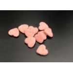 Cute Heart Pattern Coloured Felt Balls For  Home Decor Room Ornaments for sale