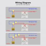 2gang White Glass Switches 5W - 150W Led Touch Switch Tempered Glass Panel