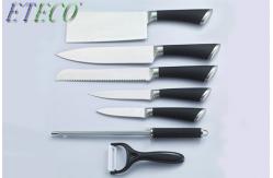 China High Grade 8 PCS 3Cr13Mov Stainless steel Hollow Handle Kitchen Knife Set supplier