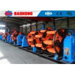 Back Twist Cable Rigid Stranding Machine , Multi Core Wire Planetary Stranding Machine for sale