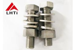 China Titanium Alloy Hex Head Bolts Screw Gr5 M5 M6 M8 Low Magnetic Permeability supplier