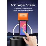 China Android 14 Handheld POS with 6.5 Inch Screen and NFC manufacturer