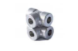 China Galvanized Threaded Pipe Fitting 45 90 Degree Elbow Customized Threaded Equal Tee supplier