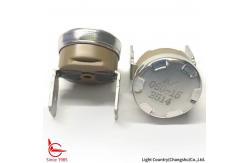 China Smart KSD301 Thermal Switch 16A 250V High Precision Temperature Control PPS Case supplier