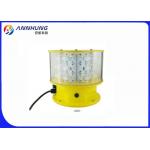 Red / White Medium Intensity Aviation Obstruction Light Type A For Tower Crane for sale