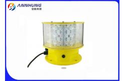 China Red And White Dual Aeronautical Obstruction Light , Medium Intensity Aircraft Warning Lights supplier