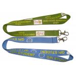 Silkscreen Printed Lanyard Plastic Holder In Bulk Custom Pantone Colors for sale