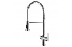 China Spring Coil Rotatable Kitchen Faucet Infrared Sensor Motion Detector Faucet Cupc supplier