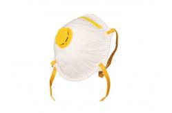 China Free Maintenance Disposable FFP1 Dust Mask With Adjustable Aluminum Nose Clip supplier