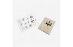 China PET PC PVC Material PCB Membrane Switch Keypad With Top Embossing Multipurpose supplier