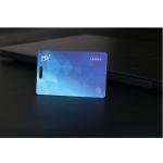 0.84mm Thickness BLE Beacon ID Card 	Active standard bank cards for sale