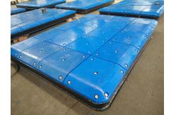 China Marine Fendering System Bumper Plate With PE Face Pads , Marine Panels supplier
