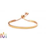 11g Adjustable 304 Stainless Steel Open Cuff Bangle for sale