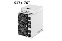 China Second Hand BTC Mining Machine Bitmain Antminer S17+ 76T 2920W supplier