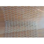 25mm Thick Diamond Mesh Metal Sheet Aluminum Wire Netting Iron Stretched