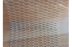China 25mm Thick Diamond Mesh Metal Sheet Aluminum Wire Netting Iron Stretched supplier