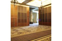 China Sound Proof Movable Foldable Partition Wall For Banquet Hall Room Divider Screens supplier