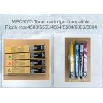 Mpc 6003 Ricoh Printer Cartridge Set Black Cyan Magenta Yellow With Chip for sale