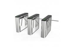 China High Security Pedestrian Access Control Biometric Tripod Gate Barrier supplier