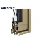 6063 T5 Powder Painted Aluminium Window Frame Profiles For Sliding Window